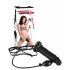 You2Toys - Aufblasbarer Strap-On - Hohl-Silikon-Dildo (schwarz)