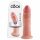 King Cock 9 - Naturgetreuer Dildo mit Saugfuß (23cm)