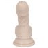 You2Toys - Kleiner Silikon-Dildo mit Saugfuß (natur)