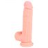 Medical - gerader Silikondildo (20cm) - natur