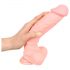 Medizinischer Silikon-Dildo (24cm) - natürlich