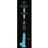 You2Toys Leuchtendes Dildo mit Saugnapf (Blau)