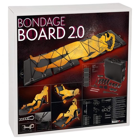 You2Toys Bondage Board 2.0 - Tragbares Fessel-Bett Set