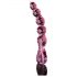 Icicles No. 43 - Perlen-Herzglas-Dildo (pink)