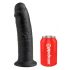 King Cock 10 - Großer Saugnapf-Dildo (25cm) - Schwarz