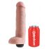 King Cock 10 - Natürlicher Spritzdildo (25 cm)