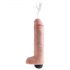 King Cock 10 - Natürlicher Spritzdildo (25 cm)