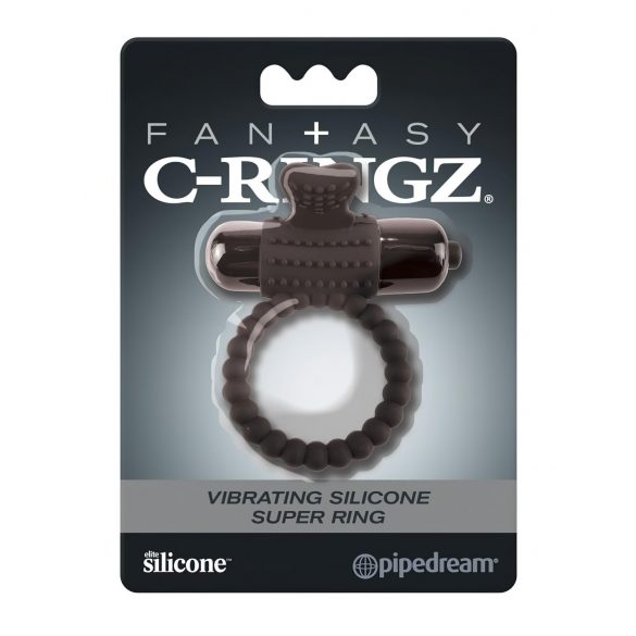 Pipedream Fantasy C-Ringz - Vibes-Penisring (Schwarz)