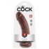 King Cock Dildo 20cm - Braun