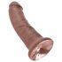 King Cock Dildo 20cm - Braun