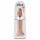 King Cock 14 - Großer Dildo mit Saugfuß (36cm) - Natur