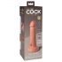 King Cock Elite 6 - Naturgetreuer Saugnapf-Vibrator (15cm)