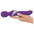 Javida Wand & Pearl - 2in1 Massagevibrator (Lila)