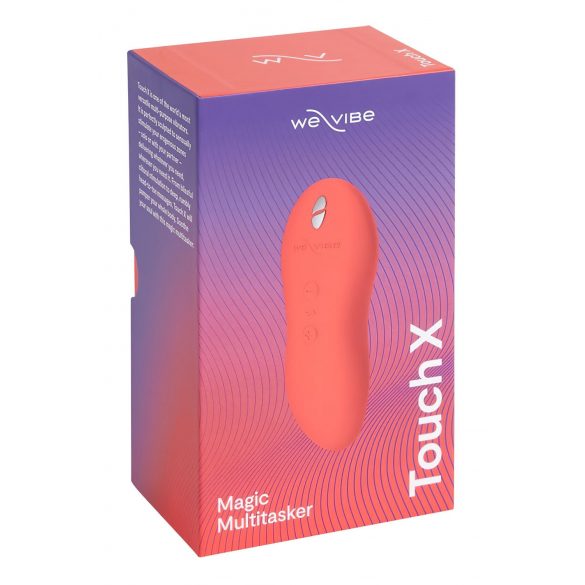 We-Vibe Touch X - Wiederaufladbarer, wasserdichter Klitorisvibrator (Koralle)