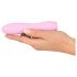 Cuties Mini 3 - Akku, wasserdichter Rillen-Vibrator (Pink)