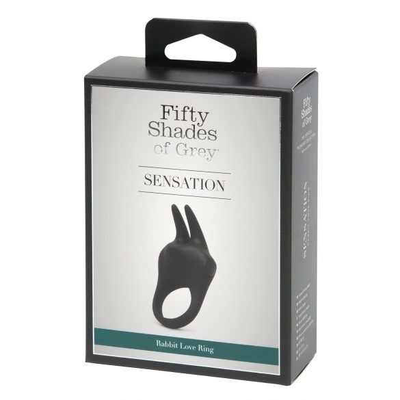 Fifty Shades of Grey - Vibrierender Penisring für Paare (Schwarz)