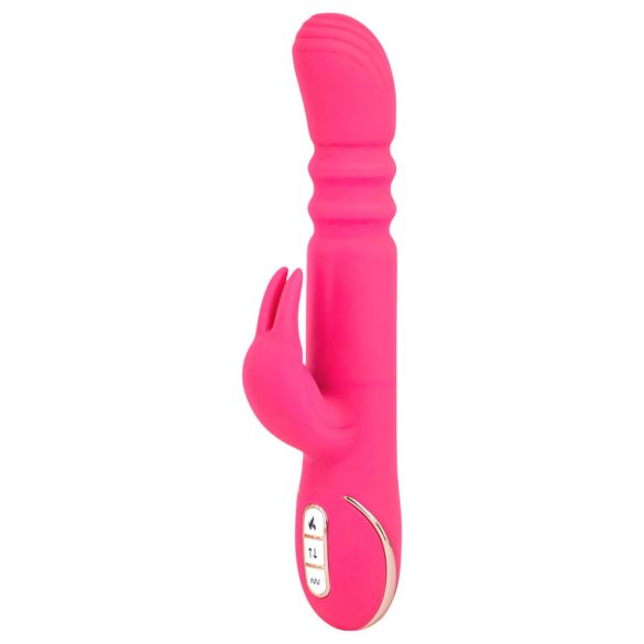 Vibe Couture Rabbit Ablaze - Stößiger Vibrator mit Klitorisarm (Pink)