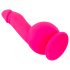 SMILE Powerful - Akkubetriebener Vibrator mit 2 Motoren und Saugnapf (Pink)