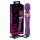 Javida Double - Massage Vibrator (Lila)