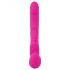 Double2Teaser - Ohne Gurt: Aufladbarer Vibrator (Pink)