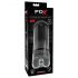 PDX Elite Extender Pro - Wiederaufladbare Saug-Vibrationsvagina (schwarz)