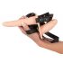 You2Toys - Akku Strap-On Doppelvibrator (natur)