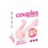 Couples Choice - Zweimotoriger Paarvibrator (zartrosa)