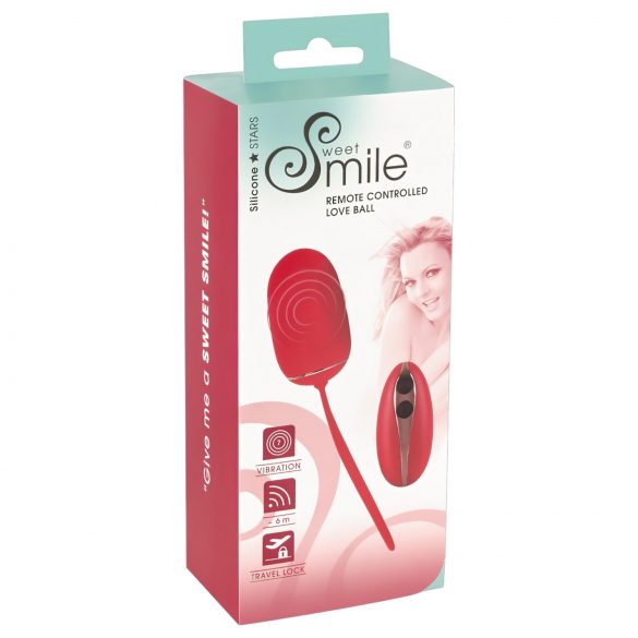 SMILE Liebesball - Akku-Rotvibrator mit Fernbedienung