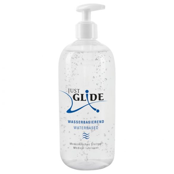 Just Glide wasserbasiertes Gleitmittel (500ml)