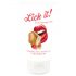 Lick it! - 2in1 essbarer Gleitgel - Champagner-Erdbeer (50ml)