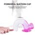 Sunfo - Realistischer Dildo mit Saugnapf - 22 cm (transparent-lila)