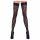 Cottelli Legwear - Schwarze Leoparden-Overknees