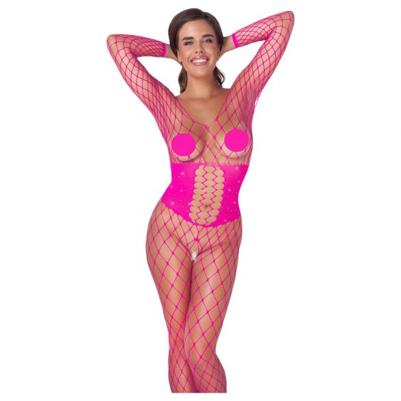 Cottelli - Netz-Body (pink) - S-L