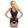 Obsessive Emperita - Besticktes Top & String (Schwarz)