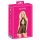 Kissable - Halsband Baby-Doll aus Spitze (schwarz) - L/XL