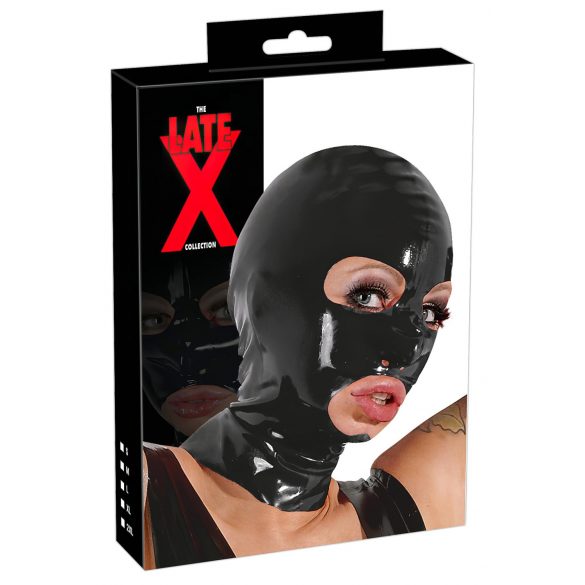 LATEX - Saugmaske (schwarz)