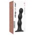 Strap-on-me Balls L - Kugel-Dildo mit Basis (schwarz)