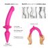 Strap-on-me Swith Semi-Realistic XXL - 2in1 Dildo (Rosa)