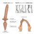 Strap-on-me Swith Realistic S - 2in1 Silikon-Dildo (natur)