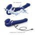 Strap-on-me S - Aufladbarer Luftdruck-Vibrator (blau)