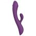 Love to Love Bunny&Clyde - Pulsierender Vibrator mit Klitorisstimulator (Lila)