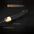 Dorcel Real Vibration M 2.0 - Wiederaufladbarer Vibrator (Schwarz-Gold)