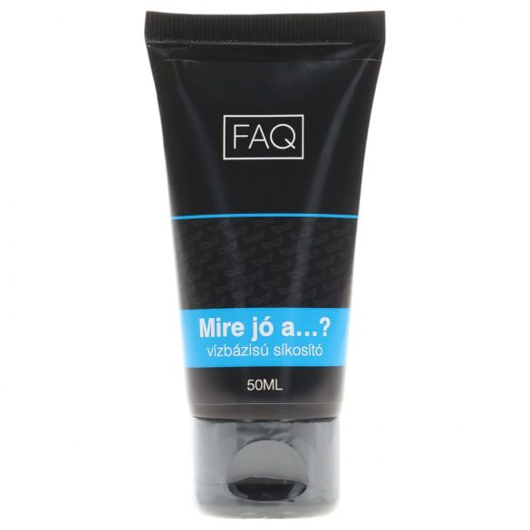 FAQ - Wofür ist…? wasserbasiertes Gleitmittel (50 ml)