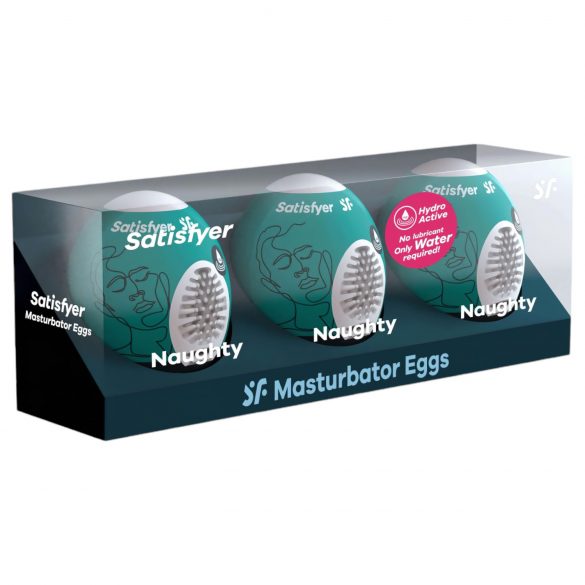 Satisfyer Egg Naughty - Eier-Masturbator Set (3 Stück)