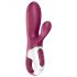 Satisfyer Hot Bunny - Intelligenter Wärmer Bunny Vibrator (Rot)