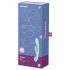 Satisfyer Triple Oh - Akku-Vibrator mit Klitorisarm (Blau)