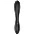 Satisfyer Dazzling Crystal - Doppelseitiger Glasdildo (Schwarz)