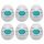 TENGA Egg Wavy II - Masturbationsei (6er Pack)