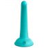 Dillio Curious Five - Silikon-Dildo (15 cm) - Türkis