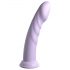 Dillio Super Eight - Haftfuß-Silikon-Dildo (21 cm) - Lila